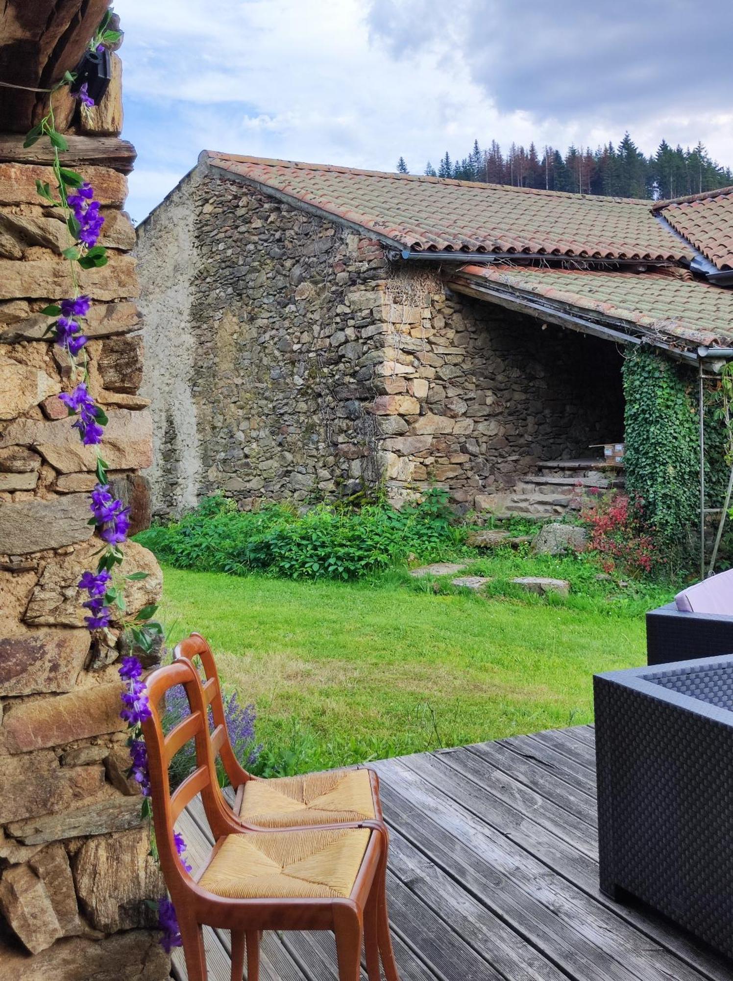 Cottage panoramique Champagnac-le-Vieux Extérieur photo